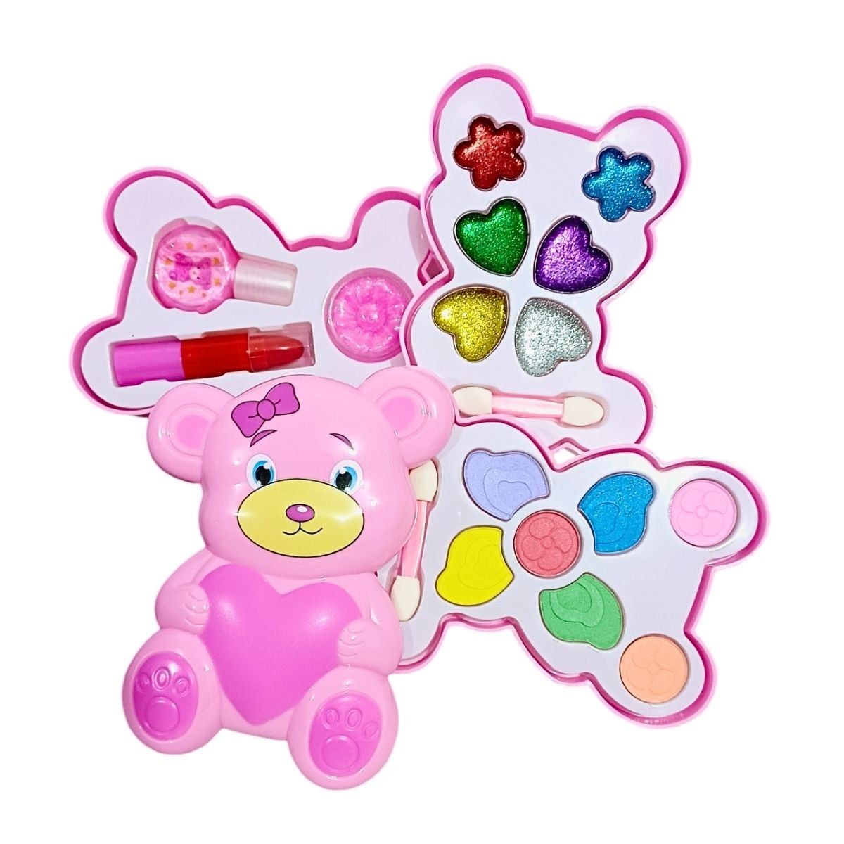 GENERICO - Juguete De Maquillaje Real Para Niñas Modelo Osito