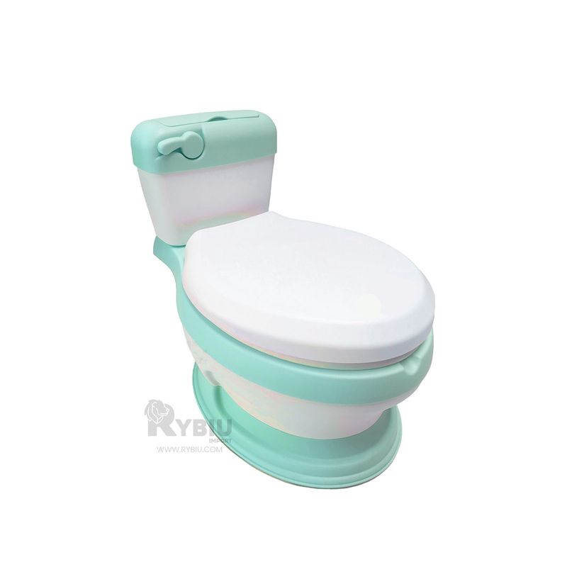 GENERICO - Bacin Comodo en Color Verde Y+Regalo Stickers