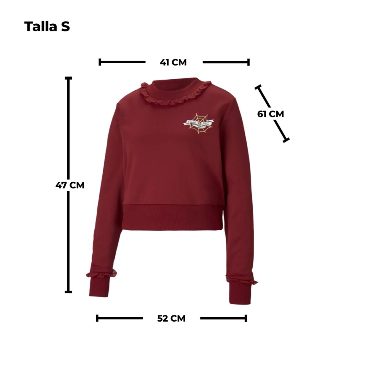 PUMA - Puma Polera  X Charlotte Olympia Cropped Mujer Talla S