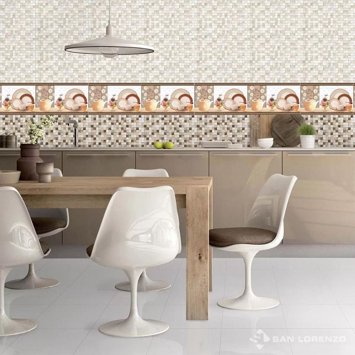 SAN LORENZO - Cerámico Castell Marfil 27x45cm 17m2