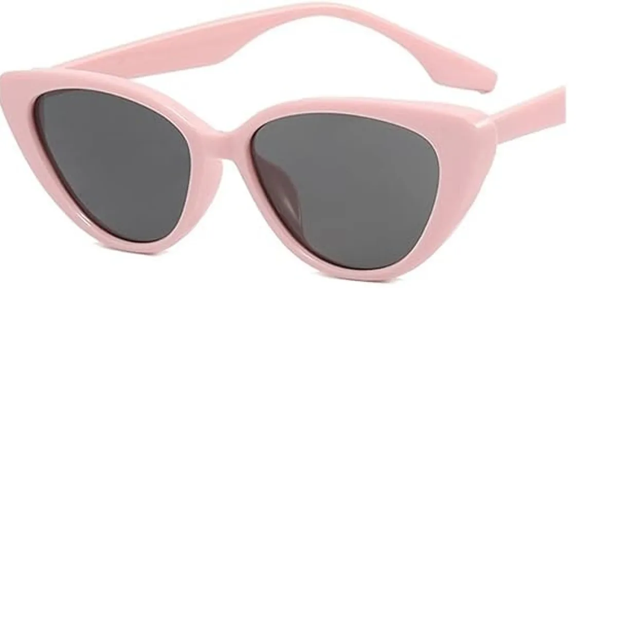 GENERICO - Lentes Gafas De Sol Retro Con Forma De Ojo De Gato ROSA