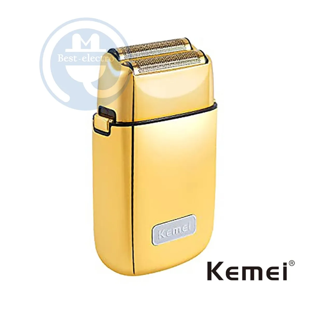 KEMEI - Afeitadora Shaver Kemei KM-TX1 Barber Dorado