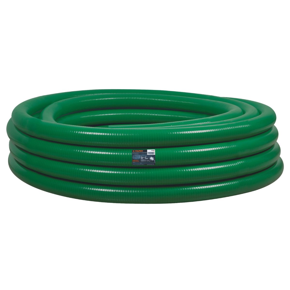 TRUPER - Manguera para motobomba, 2 pulgada, manguera de succion 30m