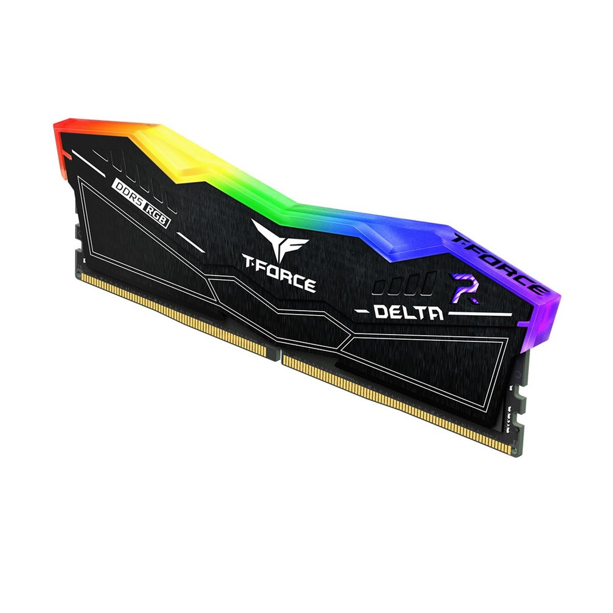 TEAMGROUP - Memoria RAM Teamgroup T-Force Delta 16GB RGB DDR5 5600Mhz CL36 Negro