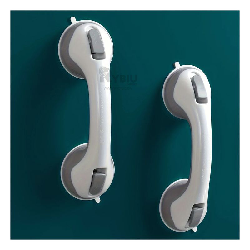 RYBIU IMPORT - Agarre Firme para Baño en Color Blanco Y+Gift MiniAgenda