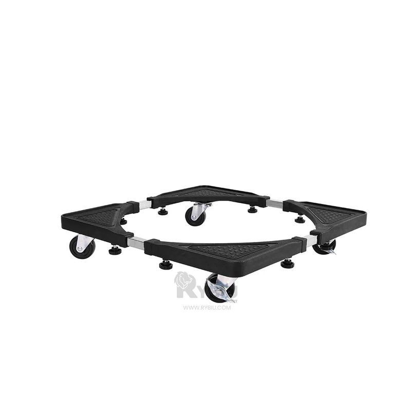 RYBIU IMPORT - Base Fuerte de Acero para Cocina de Negro Y+Papel de Regalo