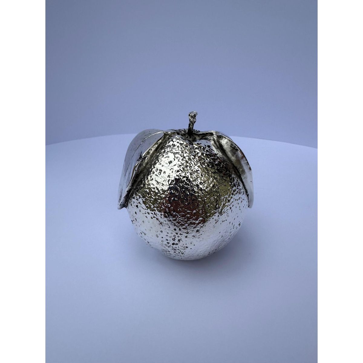 PERU - Adorno, decorativo de fruta naranja en plaque 9 x 8 cm