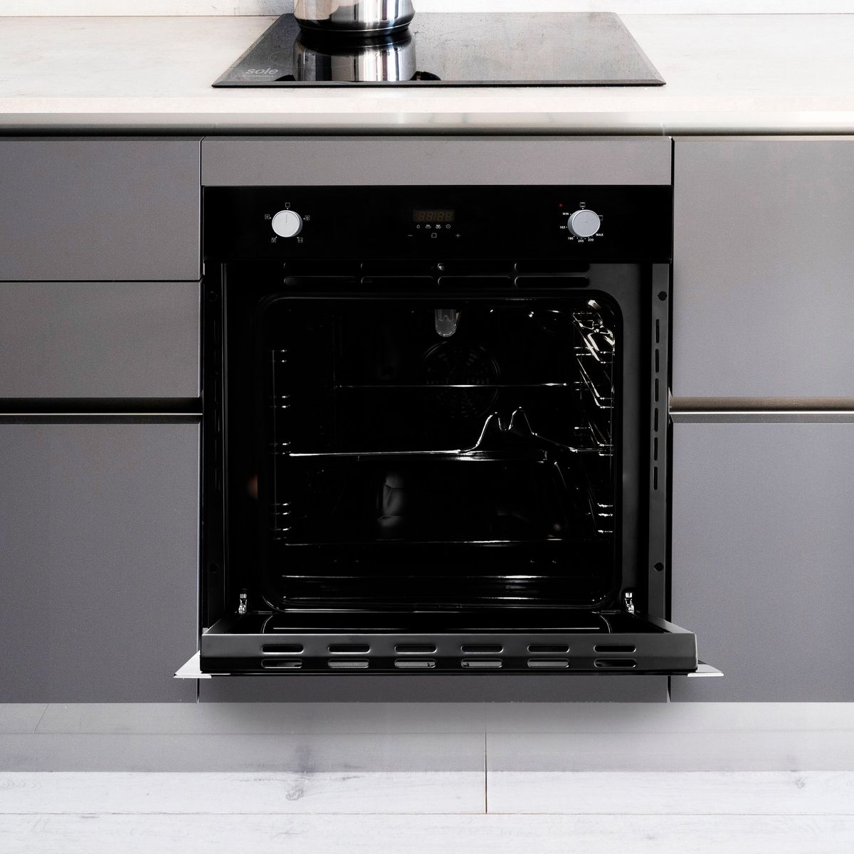 SOLE - Horno Empotrable A GLP Convector Rosticero 60cm 70L Sole SOLHO021V2