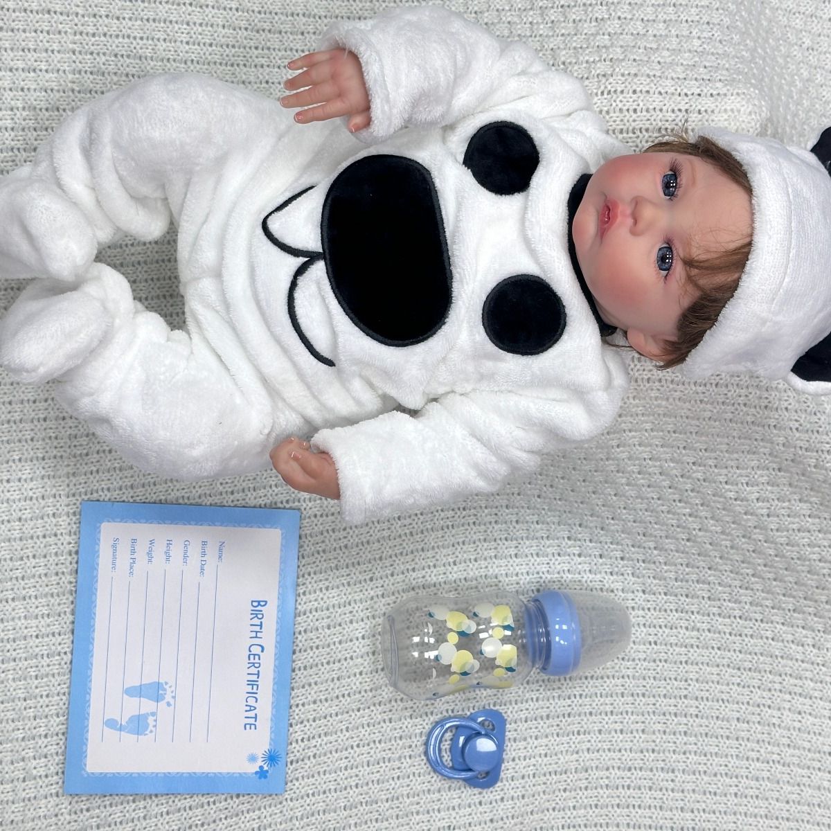 JK - Muñeca Bebe Real Dylan 50 CM