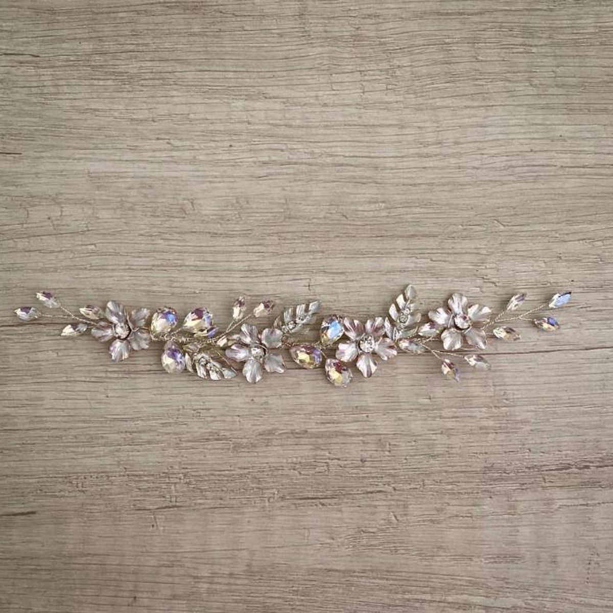 ANADE HANDMADE - TOCADO TIARA ACCESORIO PARA EL CABELLO NOVIA