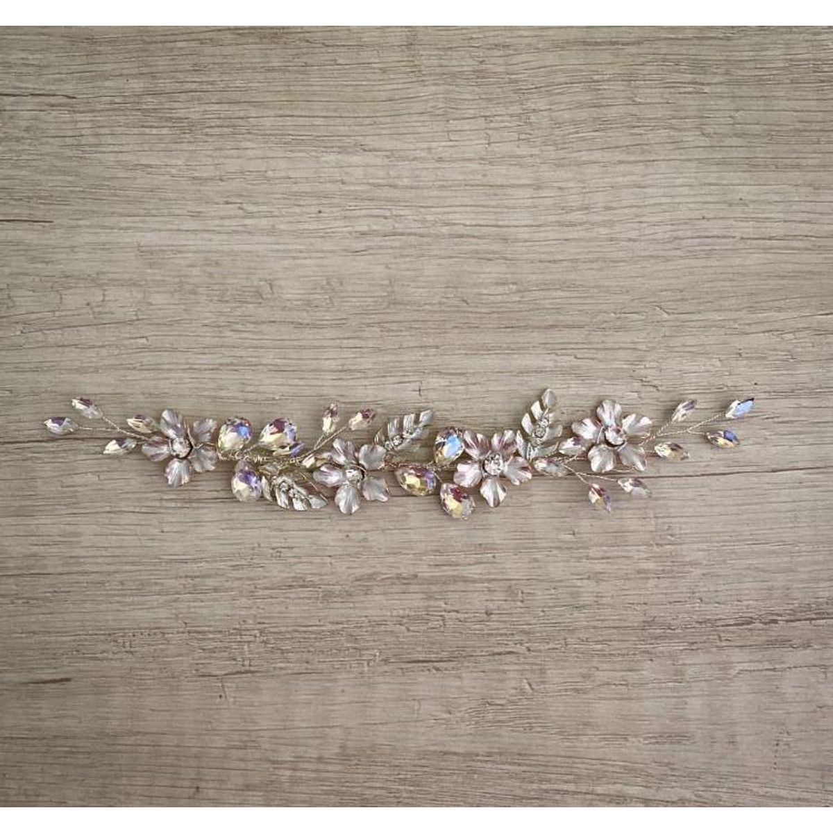 ANADE HANDMADE - TOCADO TIARA ACCESORIO PARA EL CABELLO NOVIA