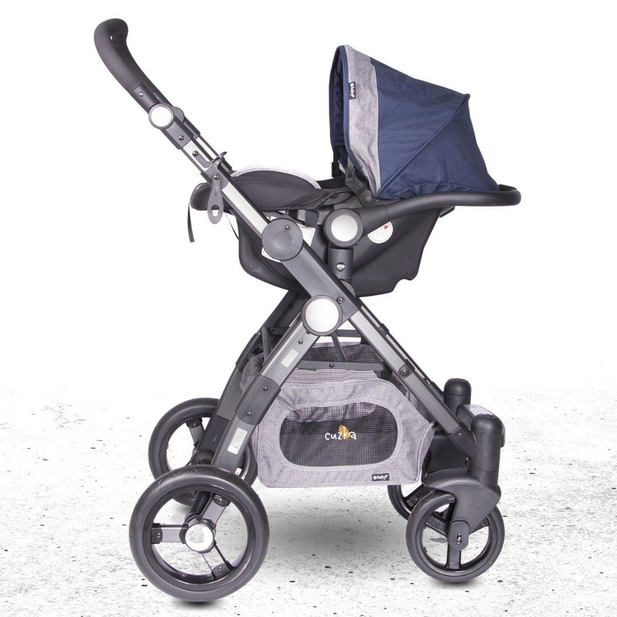 EBABY - Coche de Paseo Tainy Deluxe  Morado
