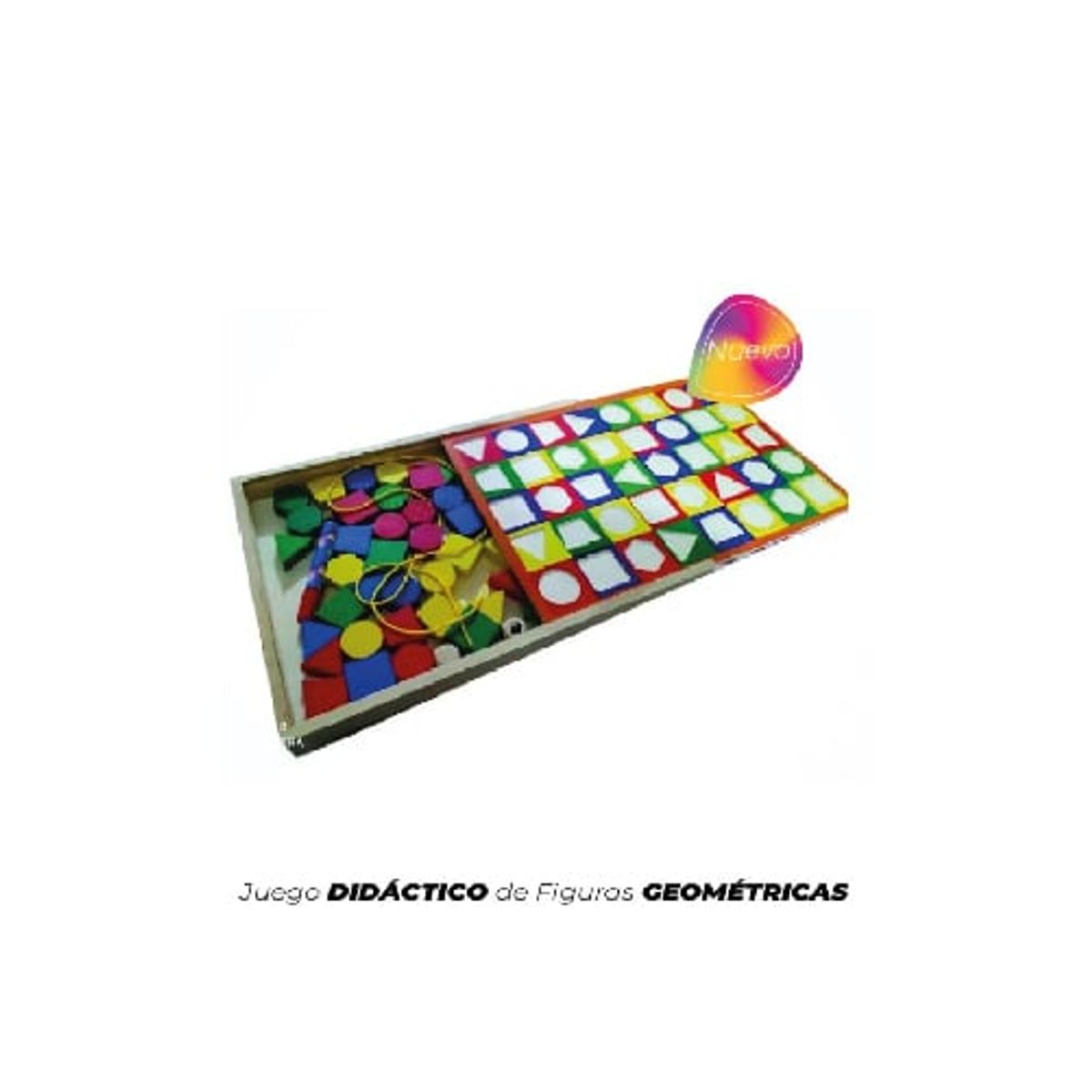 GENERICO - JUEGO DIDÁCTICO DE FIGURAS GEOMÉTRICAS