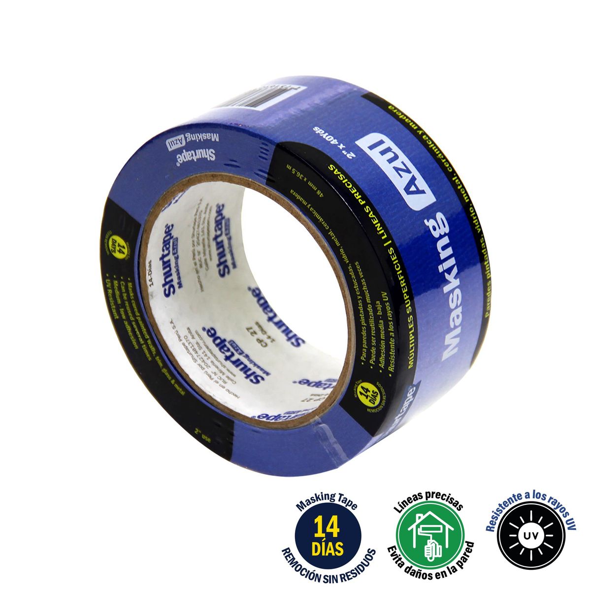 SHURTAPE - Masking Tape Azul 2" x 40 Yds