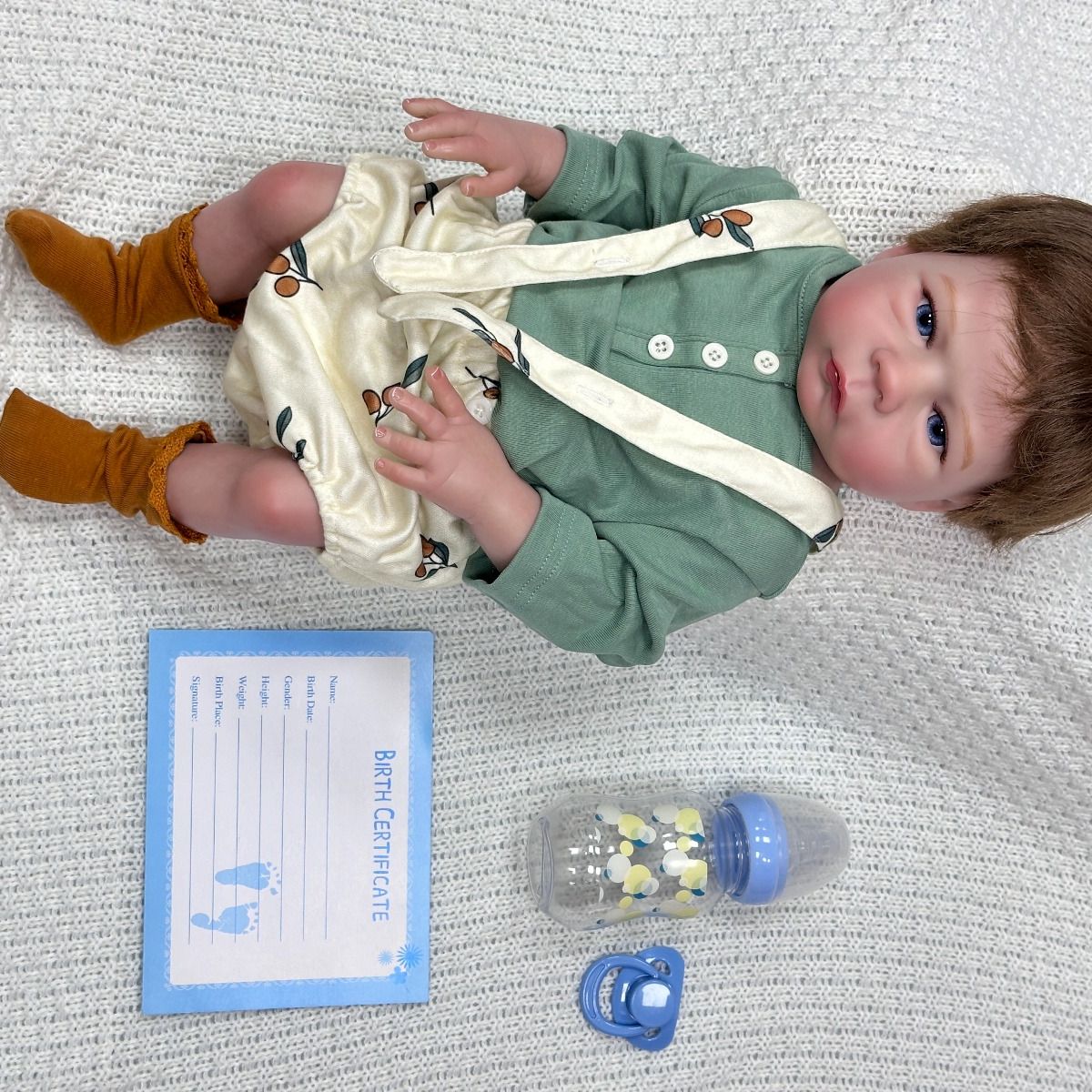 JK - Muñeca Bebe Real Liam 50 CM