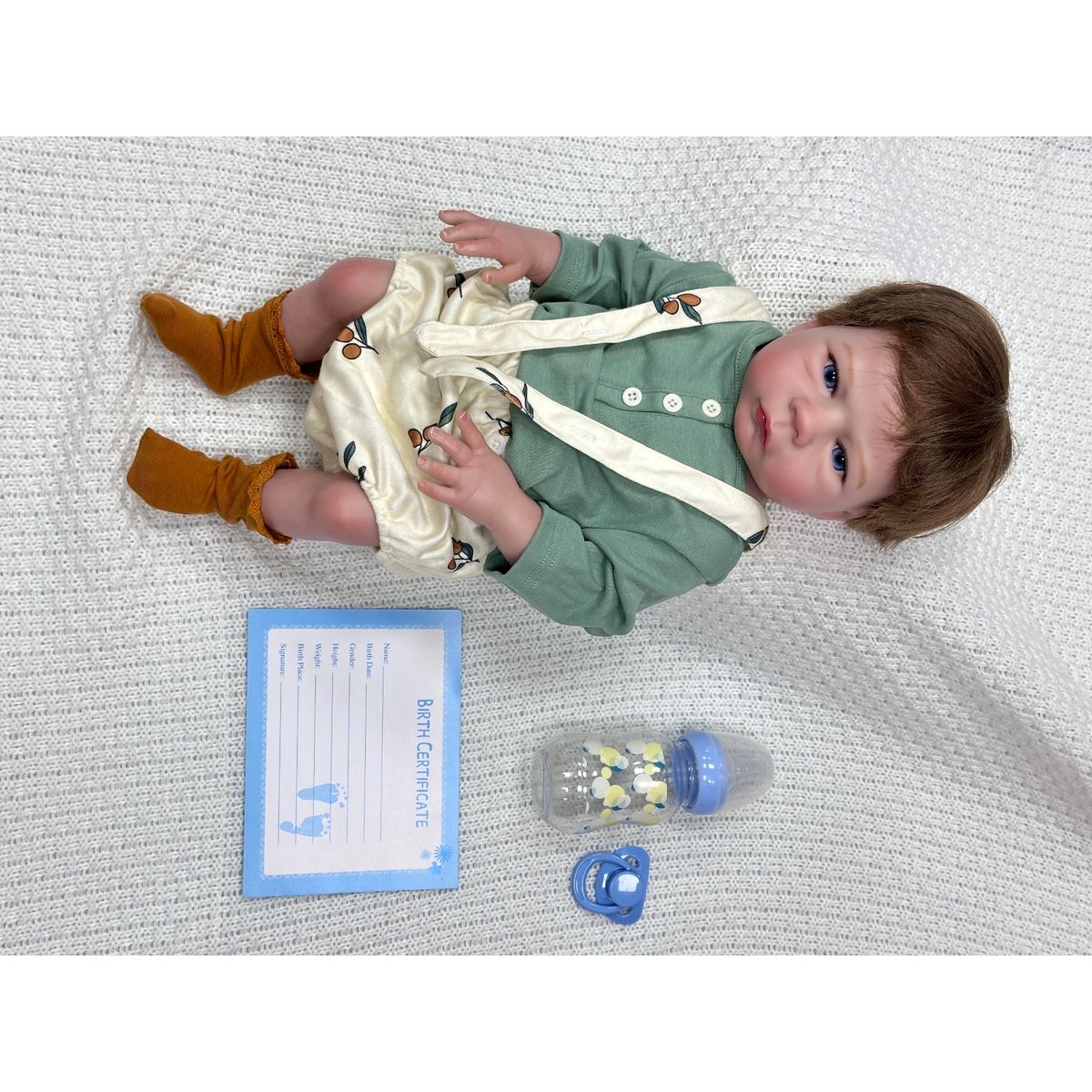 JK - Muñeca Bebe Real Liam 50 CM