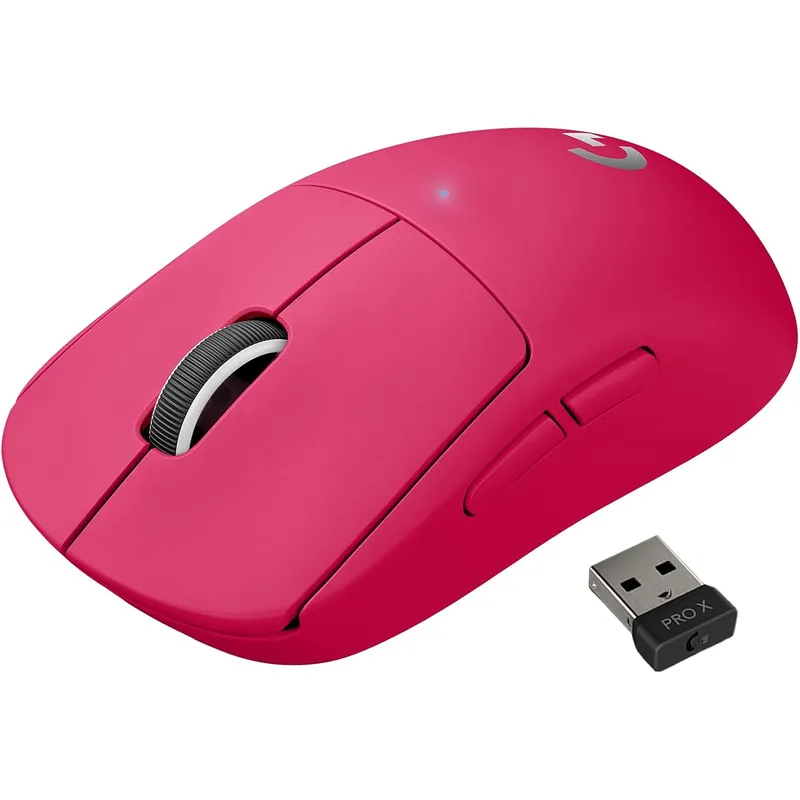 LOGITECH - MOUSE LOGITECH G PRO X SUPERLIGHT 2 INALÁMBRICO MAGENTA