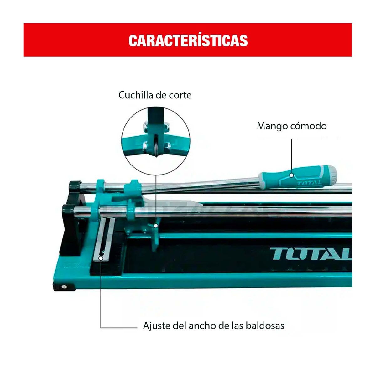 TOTAL TOOLS - CORTADORA MAYÓLICA TOTAL + SOPORTE DE AMOLADORA CORTE 45 GRADOS