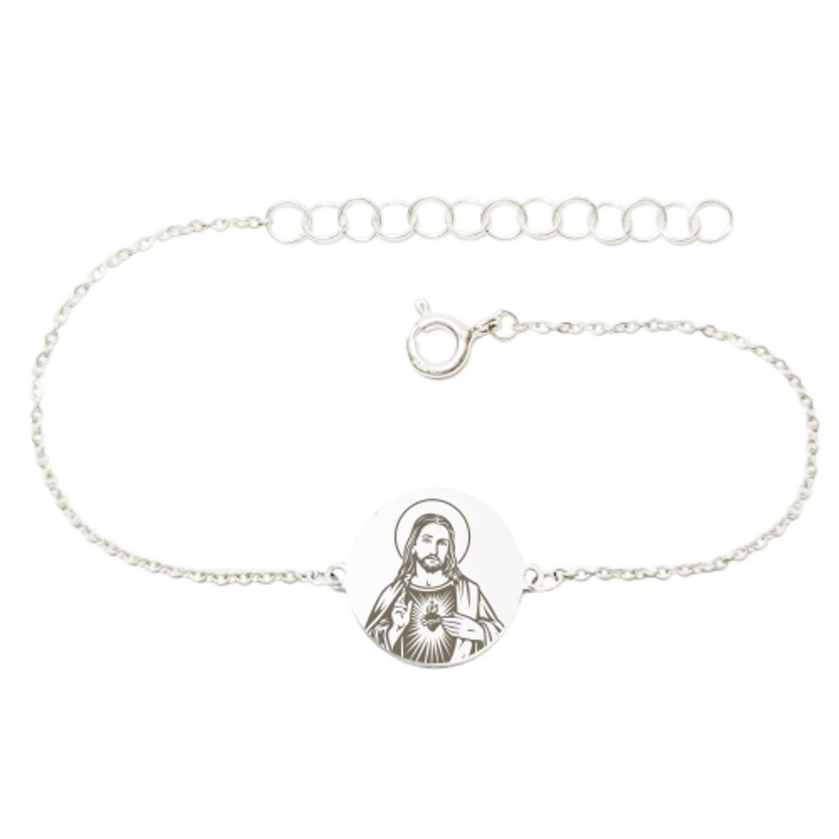 GENERICO - Pulsera  Sagrado Corazón de Jesús - Musas Vanidosas