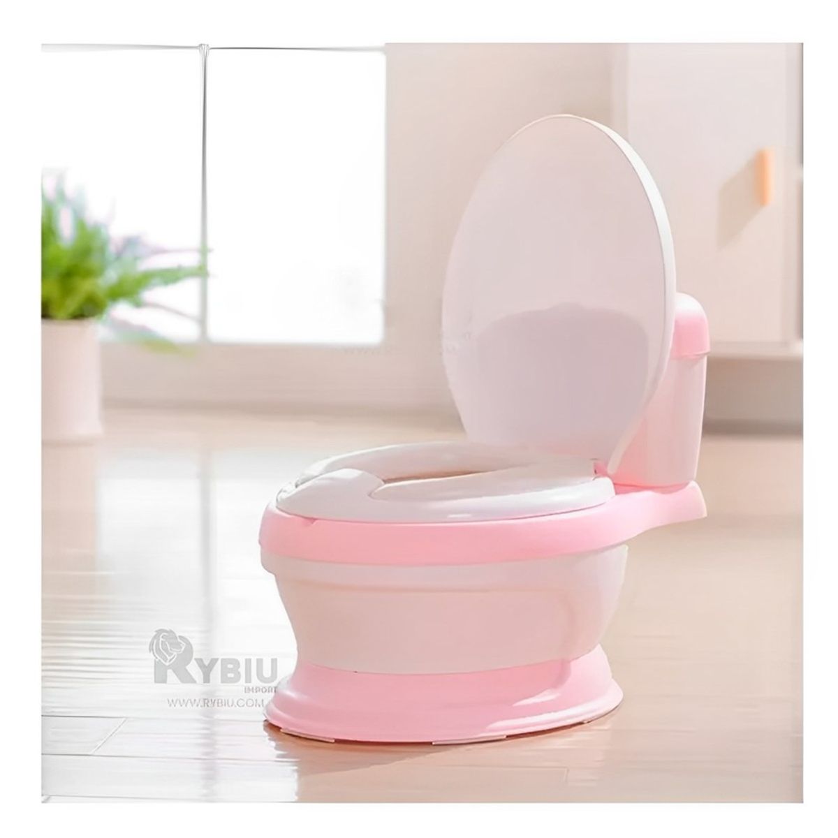 GENERICO - Bacin Resistente en Tono Rosado Y+Gift MiniAgenda