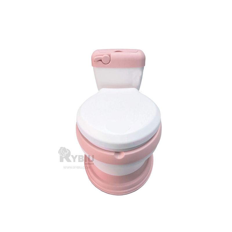 GENERICO - Asiento Moderno en Color Rosado Y+Banderitas Adhesivas