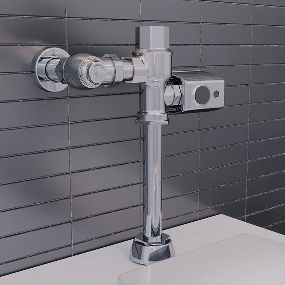 HELVEX - Válvula De Manija Para Taza Flux Spud De 38 Mm 48 LPD