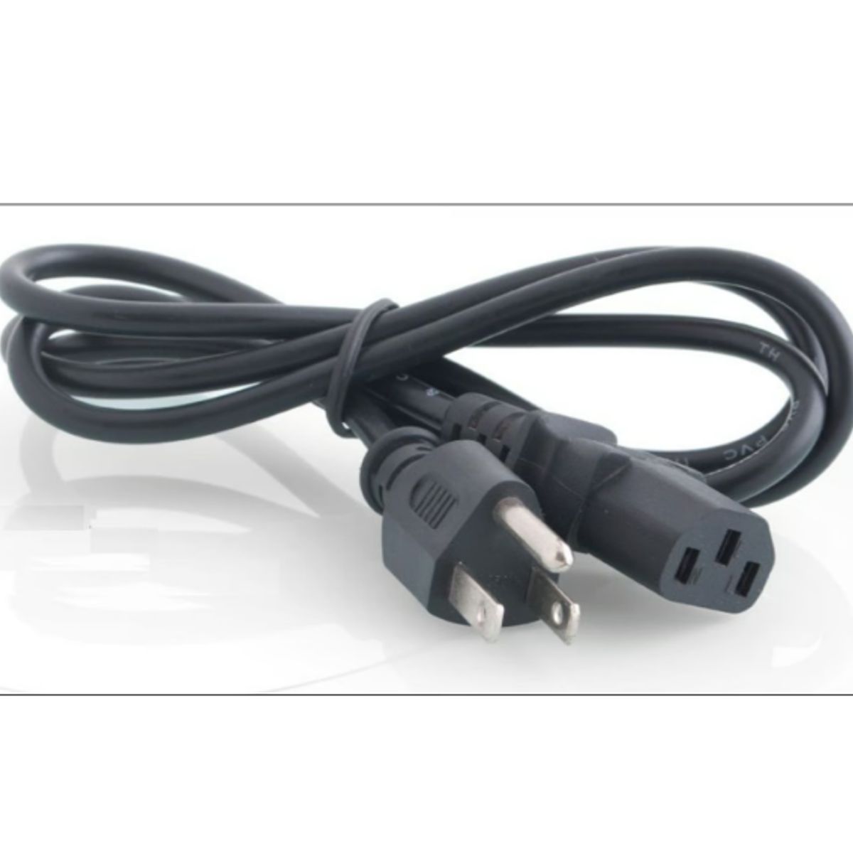 GENERICO - Cable Poder Para Pc De 1.80 Metros Calibre 3x16 Awg