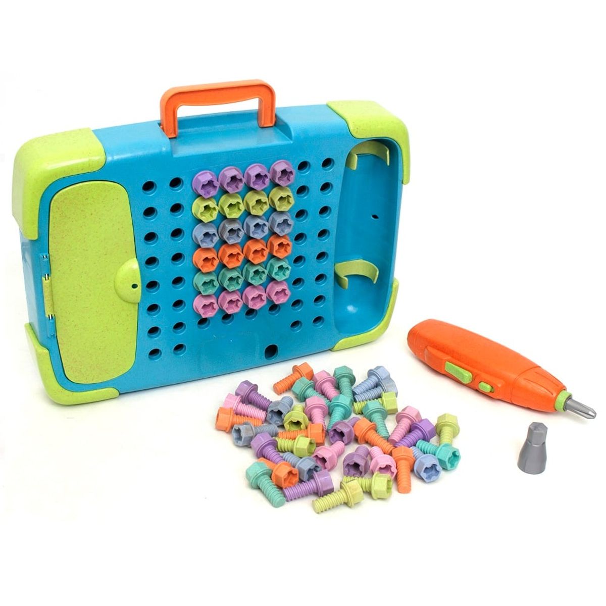 ROO CREW - Juego Didactico Roo Crew Tablero y Destornillador Eléctrico