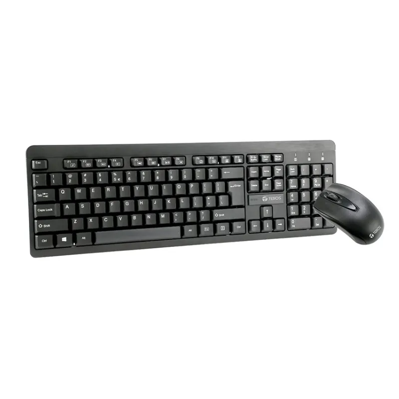 TEROS - Kit Inalámbrico Teclado + Mouse TEROS TE-4061N