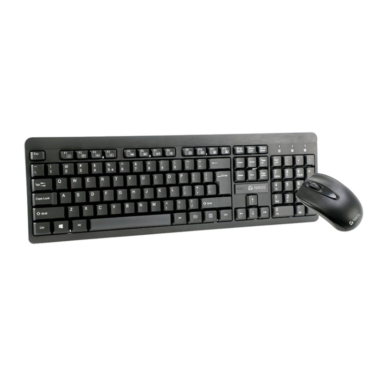 TEROS - Kit Inalámbrico Teclado + Mouse TEROS TE-4061N