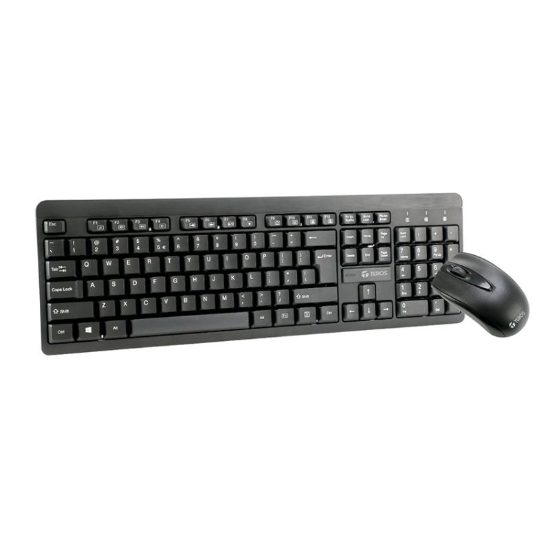 TEROS - Kit Inalámbrico Teclado + Mouse TEROS TE-4061N