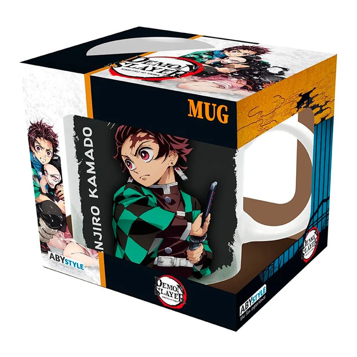 ABYSSE AMERICA - TAZA COLECCIONABLE DE DEMON SLAYER TANJIRO WARD MASK MUG 320ML