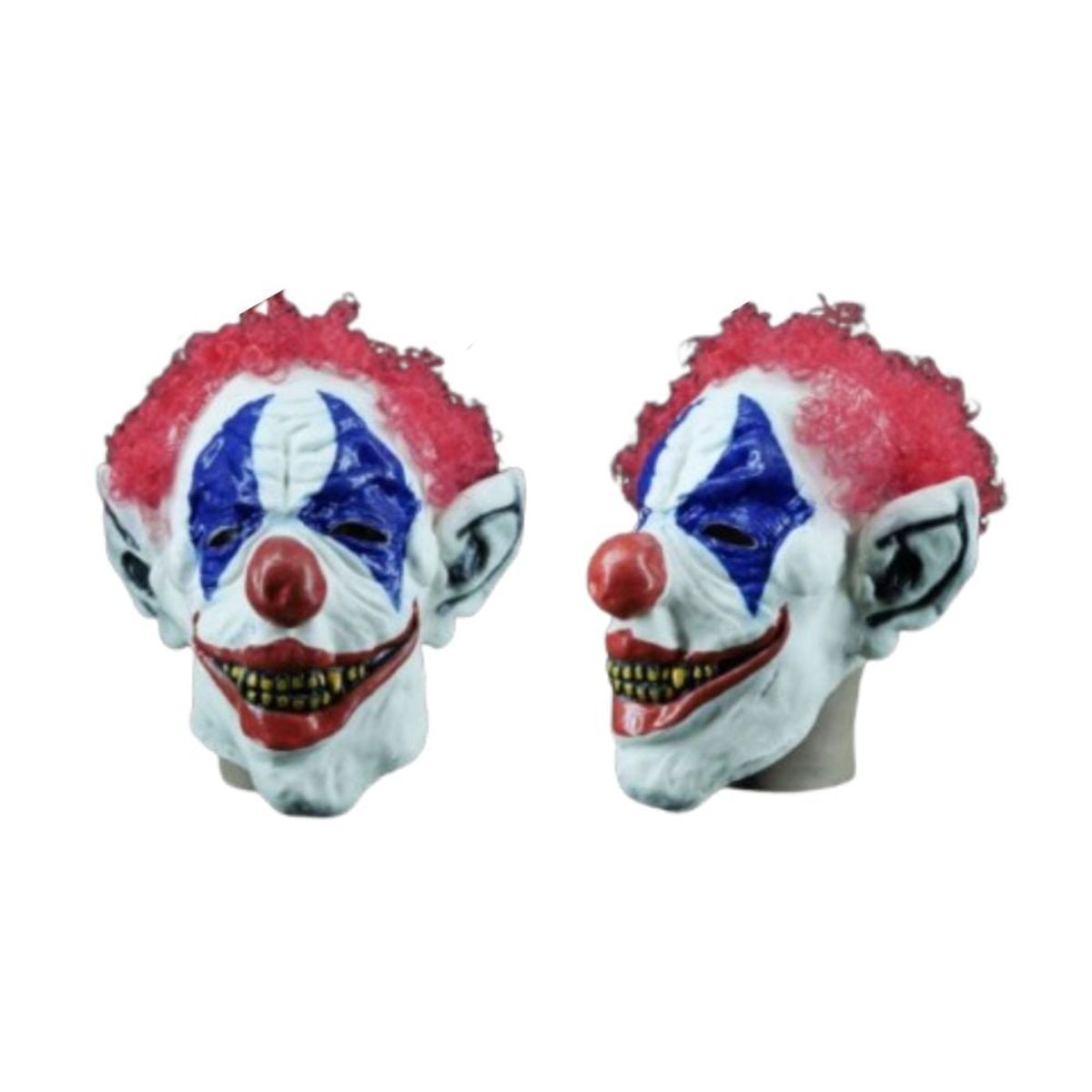 GENERICO - Máscara Látex Payaso Sonriente Halloween Cosplay Fiesta