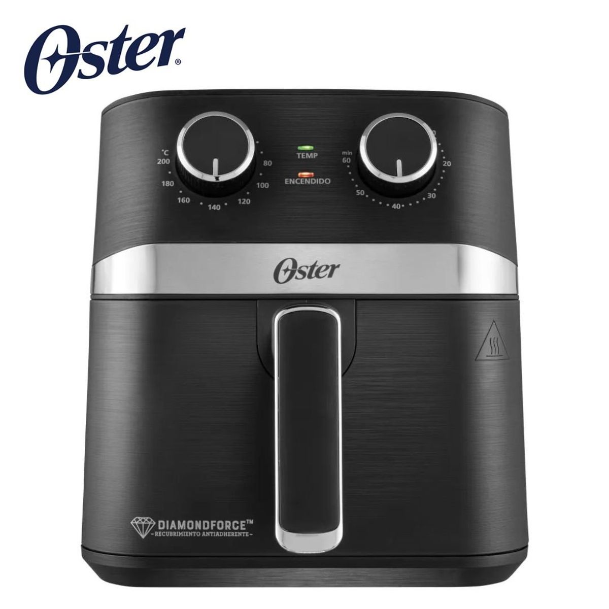 OSTER - Freidora De Aire Oster 4L Manual Con Revestimiento Diamondforce
