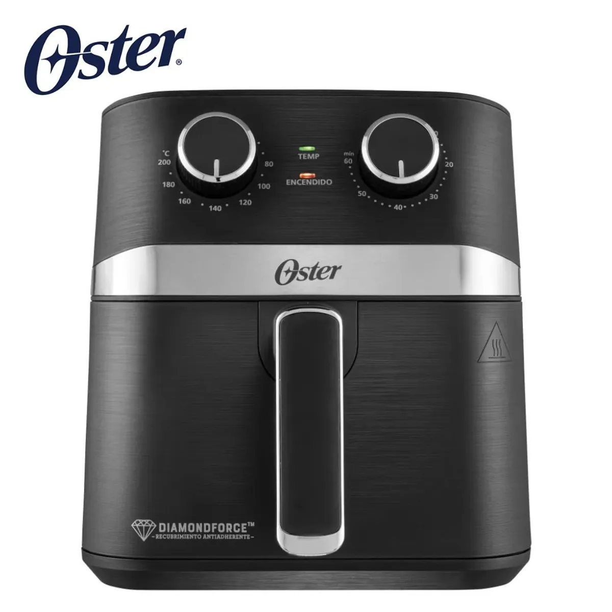 OSTER - Freidora De Aire Oster 4L Manual Con Revestimiento Diamondforce