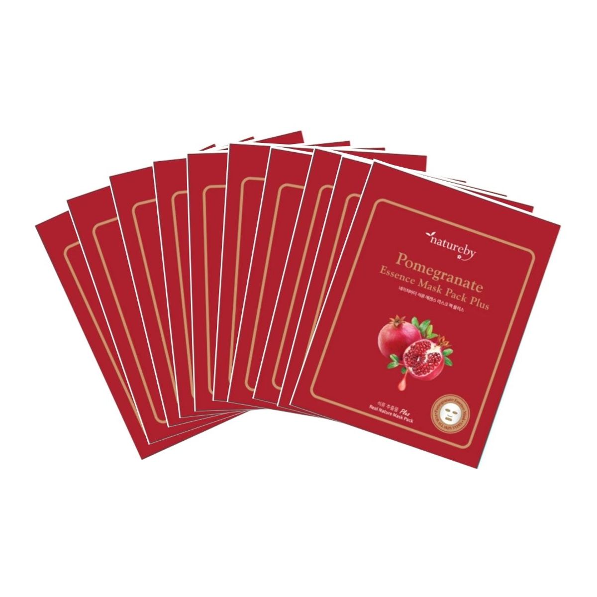 GENERICO - COCOPHARM POMEGRANATE ESSENCE MASK PACK PLUS