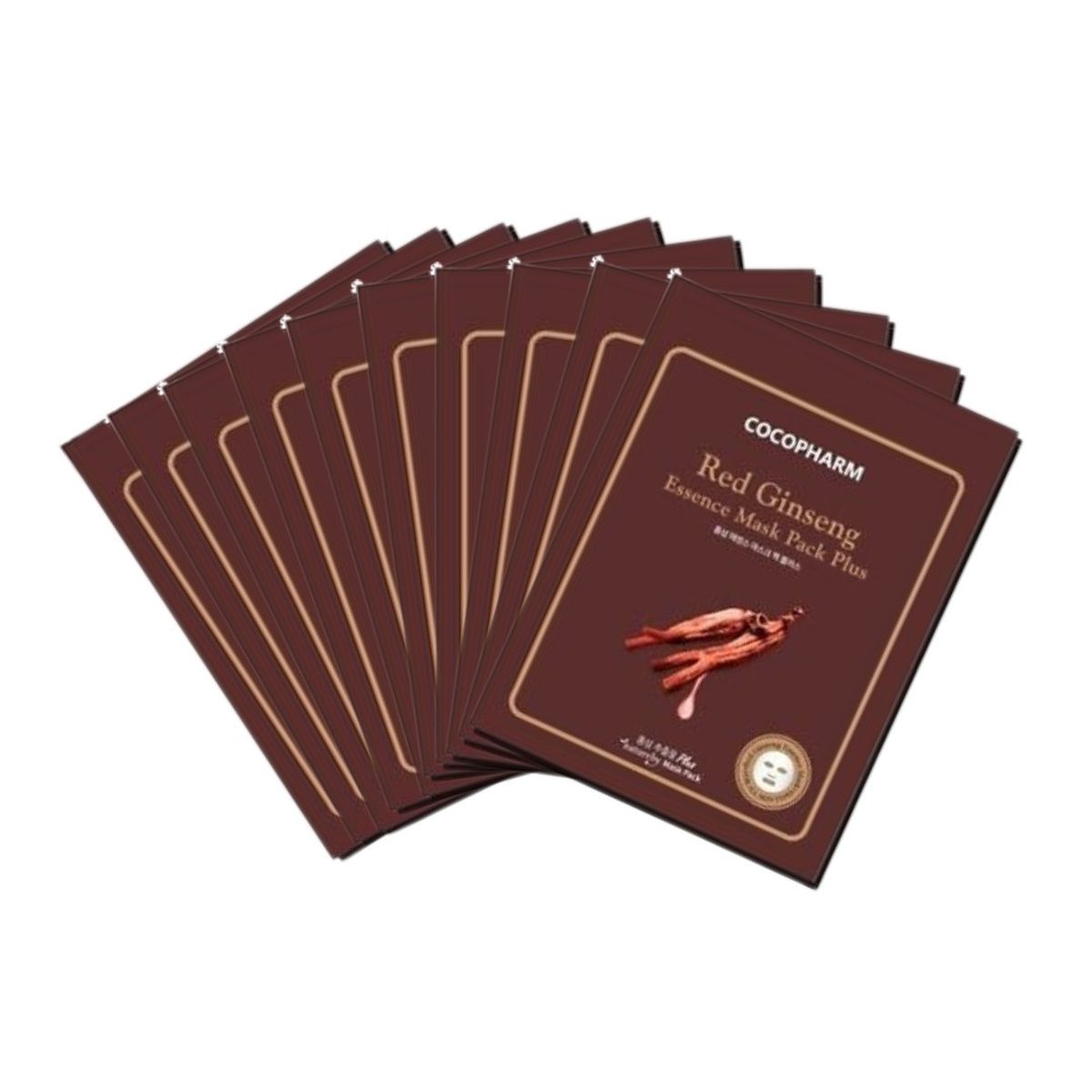 GENERICO - COCOPHARM RED GINSENG ESSENCE MASK PACK PLUS