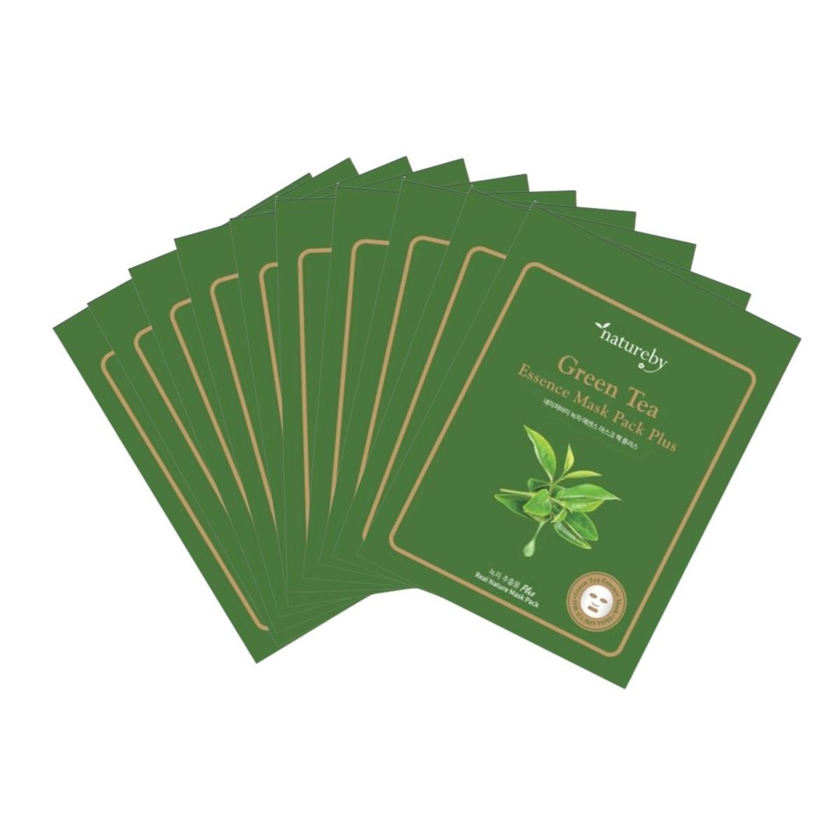 GENERICO - COCOPHARM  GREEN TEA ESSENCE MASK PACK PLUS