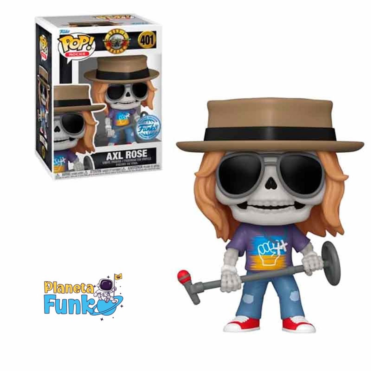FUNKO - AXL ROSE GUNS N ROSE SKELETON 401