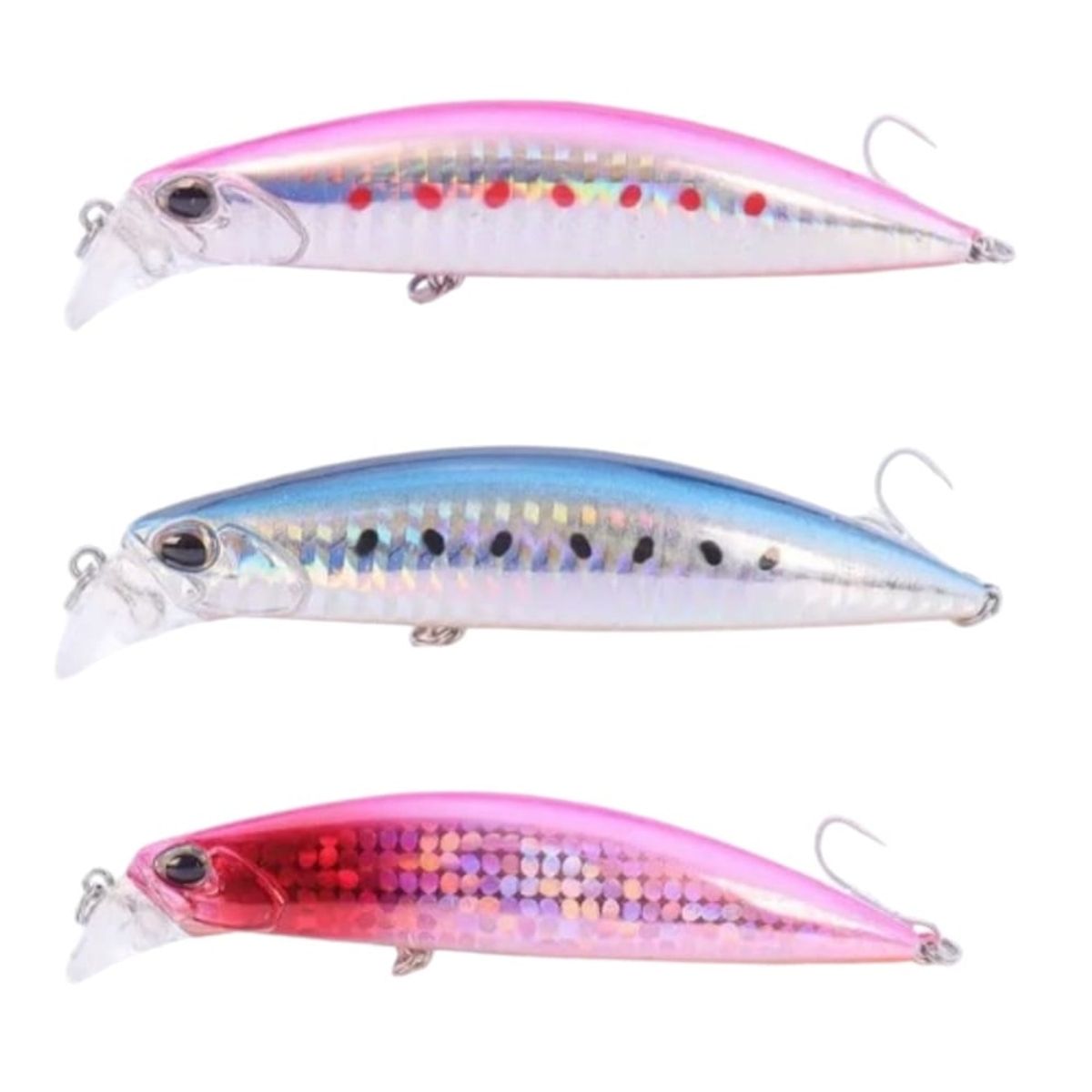 GENERICO - Pack de 3 Señuelos Sinking de 30 gramos