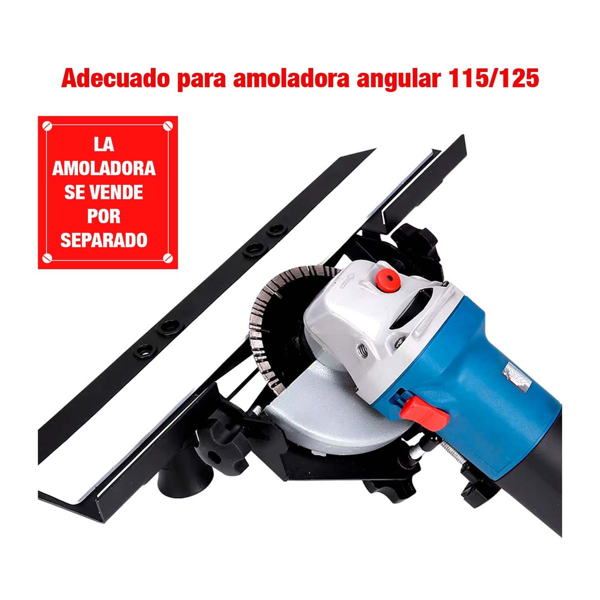 GENERICO - Soporte de Amoladora Corte 45 Grados Mayolica Porcelanato