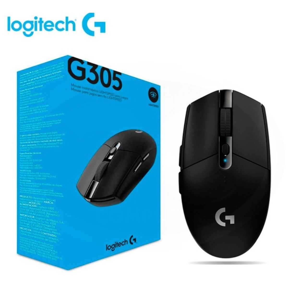 LOGITECH - Mouse Inalámbrico Logitech G305 Ligthspeed-N