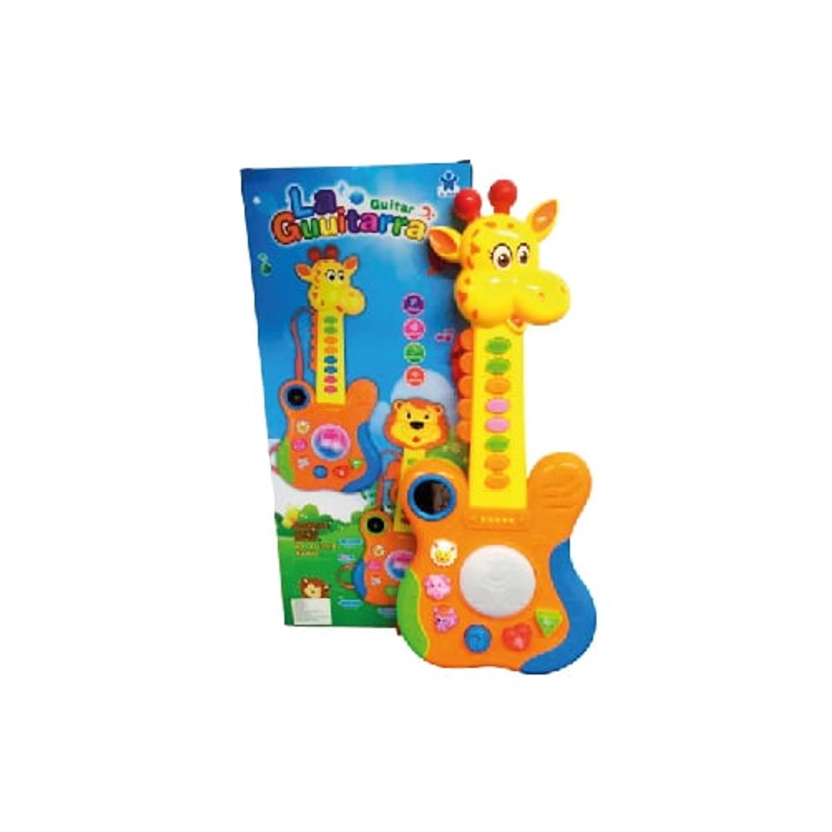 GENERICO - JUGUETE GUITARRA ELÉCTRICA MUSICAL ANIMAL