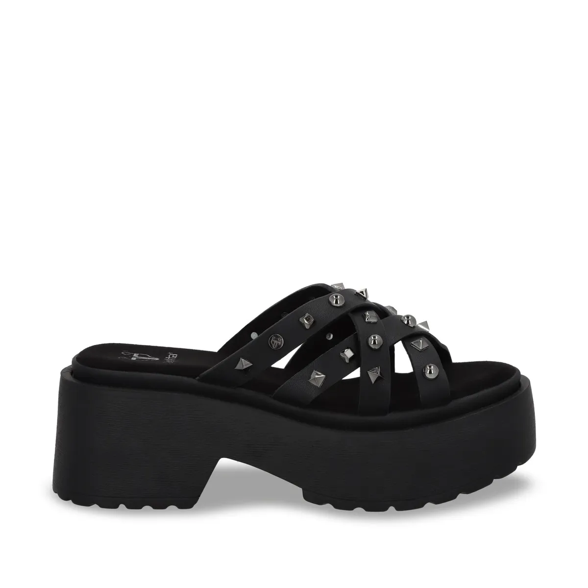 GOTTA - Sandalia Plataforma Negra Mujer 45984 Gotta