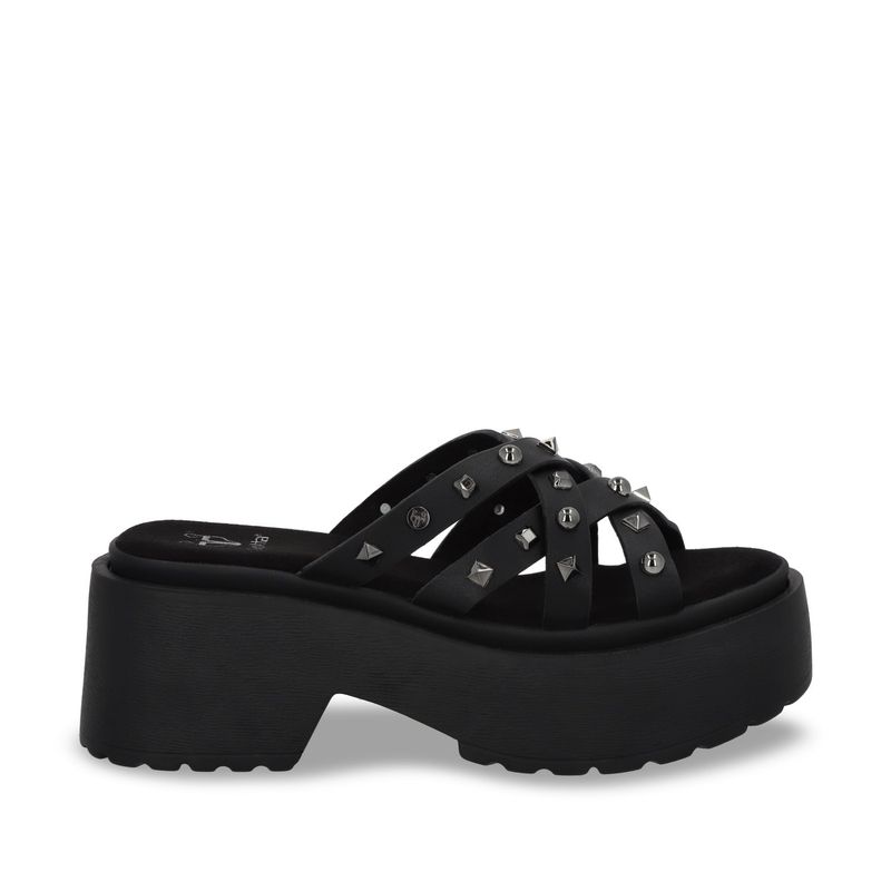 GOTTA - Sandalia Plataforma Negra Mujer 45984 Gotta
