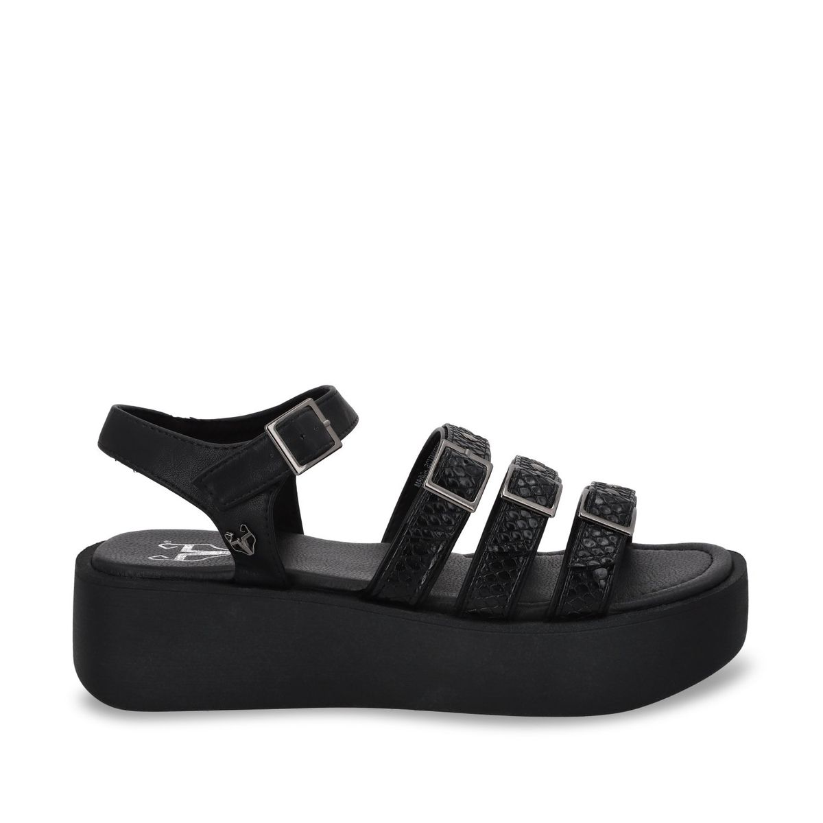 GOTTA - Sandalia Plataforma Negra Mujer 53731 Gotta