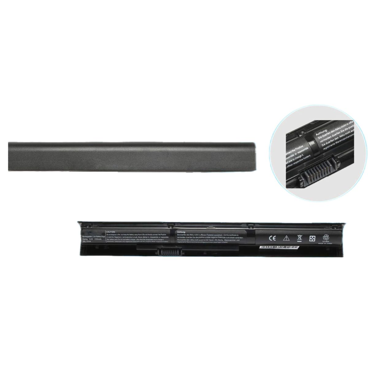 OEM - Batería para Laptop HP VI04.  ENVY 14 Series.  15 Series. 17series.