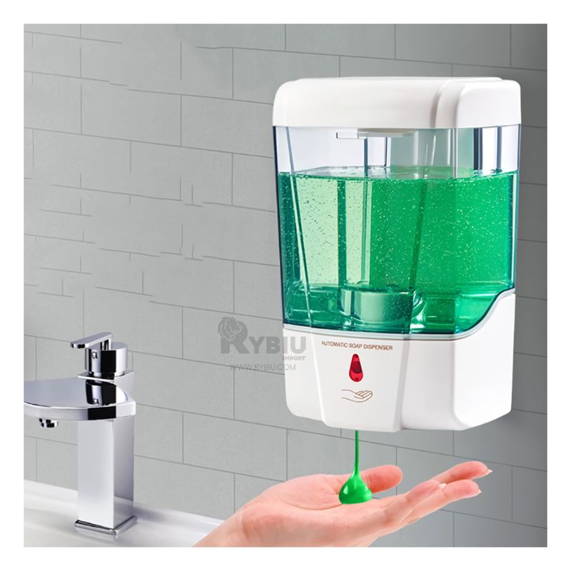 GENERICO - Dispensador de Liquidos con Sensor de 500 ml Blanco