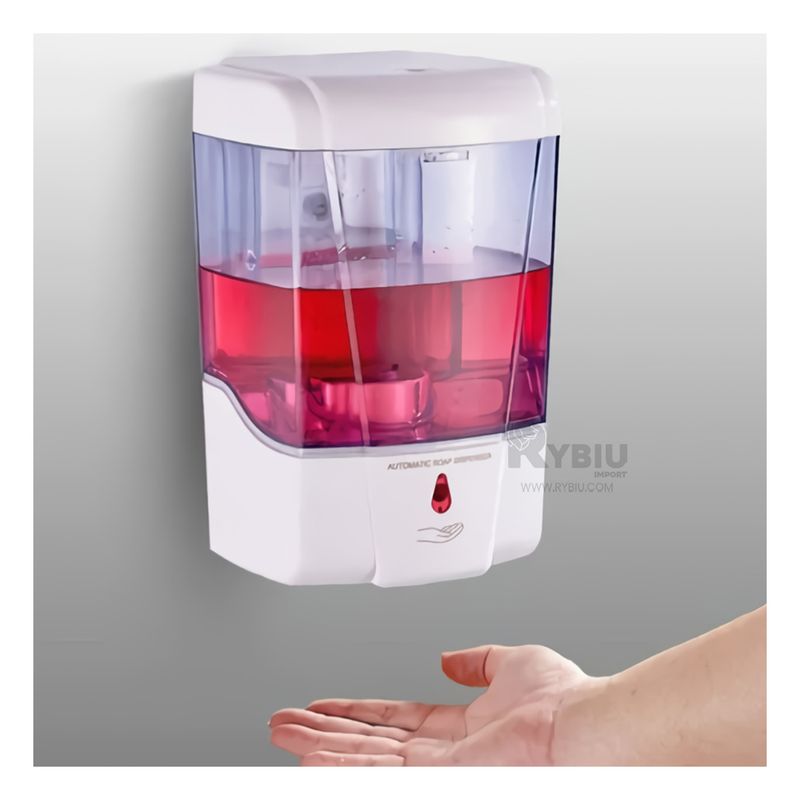 GENERICO - Dispensador para Pared Moderno en Blanco Y+Papel de Regalo