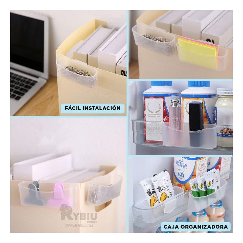 RYBIU IMPORT - Accesorio de Plastico en Transparente Y+Regalo Stickers